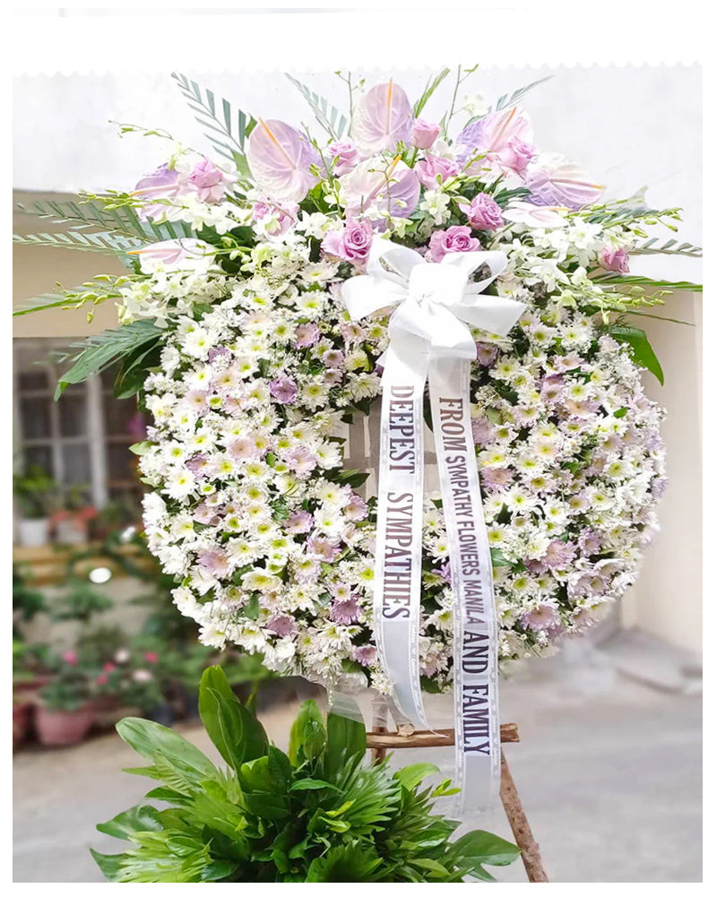 Symphathy Roses Shades of Love – Sympathy Flowers Manila