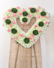 Heart with Succulents