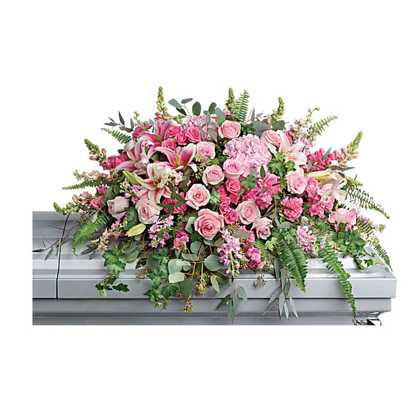 Delightful Memories Casket Spray