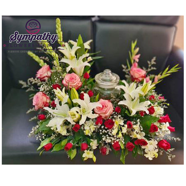 Colorfull Life Urn Flowers