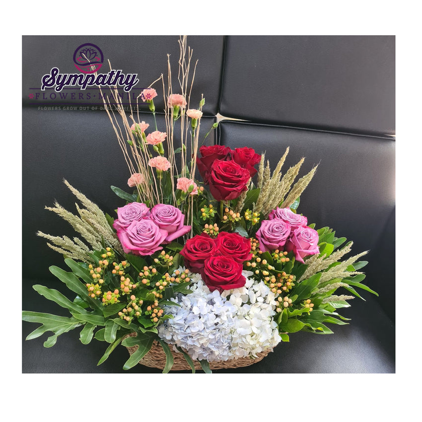 Serene Sympathy Basket BA309